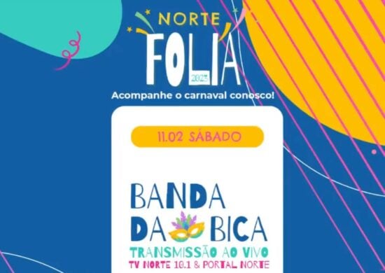 Banda da Bica é transmitida ao vivo no Portal Norte e na TV Norte AM, neste sábado (11)