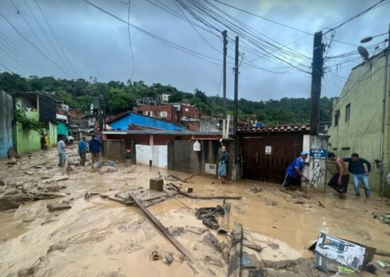 Em SP, prefeitura de São Sebastião decretou calamidade pública - Foto: Divulgação/Defesa Civil de São Sebastião