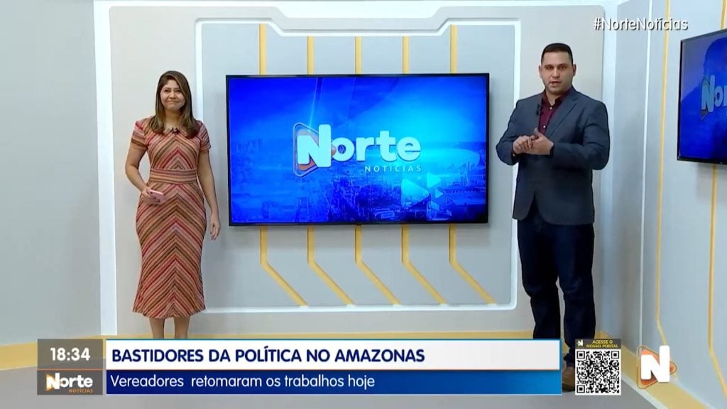 O Norte Política acontece de segunda a sexta no Norte Notícias - Foto: Reprodução/TV Norte Amazonas