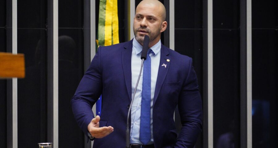 Daniel Silveira foi preso após descumprir medidas determinadas pela Justiça - Foto: Pablo Valadares/Câmara dos Deputados