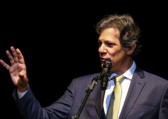 Ministro da Fernando Haddad, fala sobre regulamentação das apostas esportivas -Foto: Marcelo Camargo/Agência Brasil