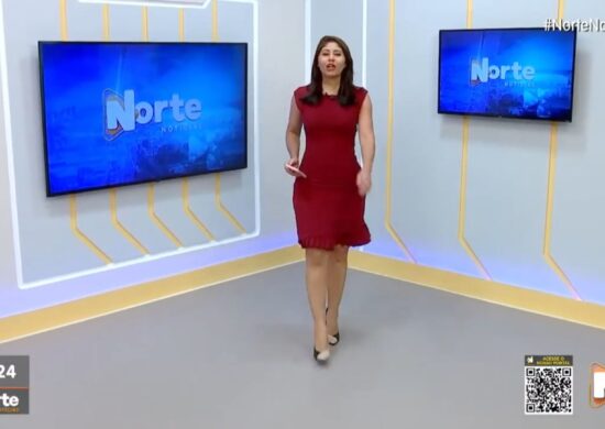 O Norte Notícias é apresentado por Mariana Rocha - Foto: Reprodução/TV Norte Amazonas