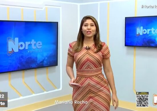 O Norte Notícias é apresentado por Mariana Rocha - Foto: Reprodução/TV Norte Amazonas