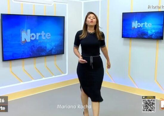 O Norte Notícias é apresentado por Mariana Rocha - Foto: Reprodução/TV Norte Amazonas