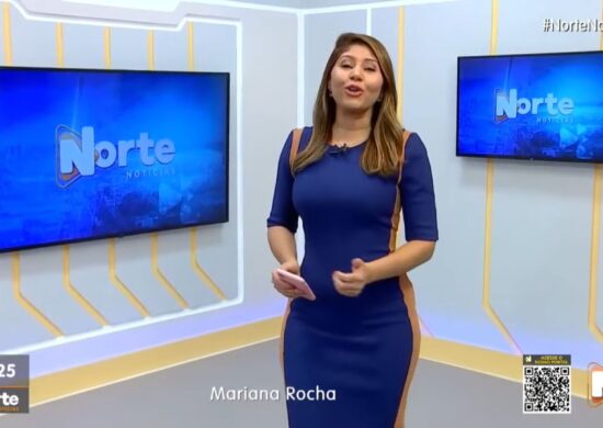 O Norte Notícias é apresentado por Mariana Rocha - Foto: Reprodução/TV Norte Amazonas