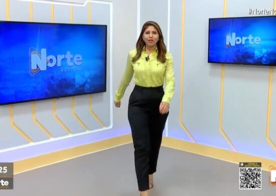 O Norte Notícias é apresentado por Mariana Rocha - Foto: Reprodução/TV Norte Amazonas