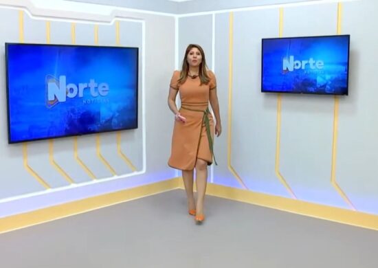 O Norte Notícias é apresentado por Mariana Rocha - Foto: Reprodução/TV Norte Amazonas