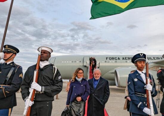 Chegada do Presidente Lula nos EUA - Foto: Reprodução/Twitter @lulaoficial/@ricardostuckert