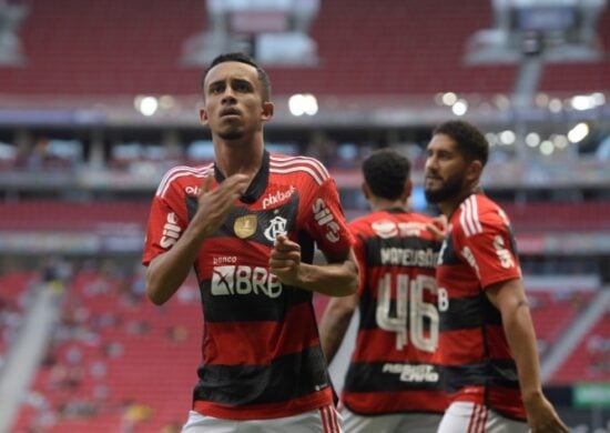 O meio-campista Matheus Gonçalves marcou aos 30 segundos do primeiro tempo - Foto: Marcelo Cortes/Flamengo/divulgação