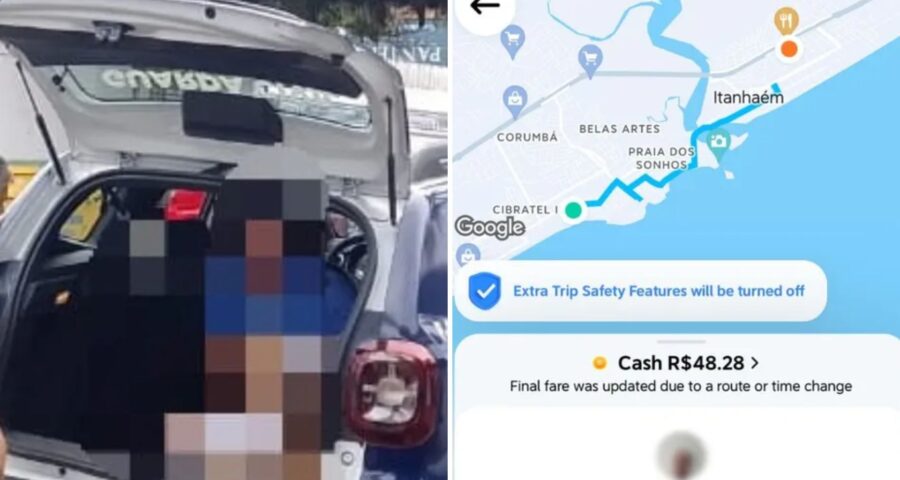 Mulher pula de carro em movimento após motorista de app mudar rota em SP