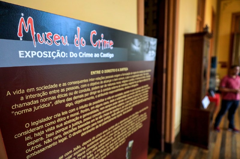 Museu do Crime funciona de segunda à sábado - Foto: Marcio James/Secretaria de Cultura e Economia Criativa