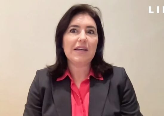 Participação da ministra Simone Teber no Lide ocorreu de forma virtual - Foto: Reprodução/Youtube