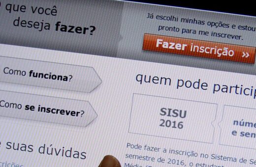 Participante deve acessar sistema do Sisu via conta do Gov.Br - FOto: Elza Fiuza/Agência Brasil