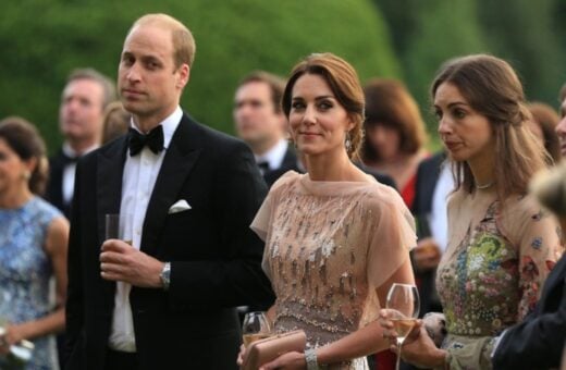 Príncipe William, Kate Middleton e Rose Hanbury, a suposta amante - Foto: Reprodução/Instagram @womansdayaus