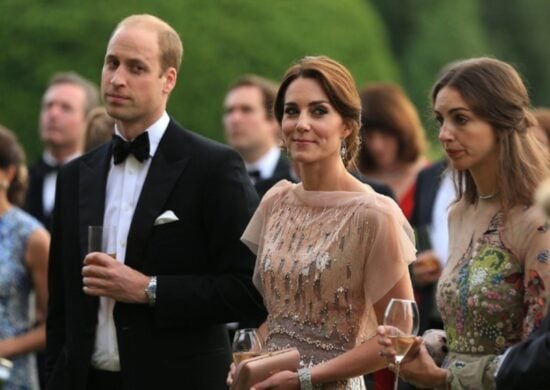 Príncipe William, Kate Middleton e Rose Hanbury, a suposta amante - Foto: Reprodução/Instagram @womansdayaus