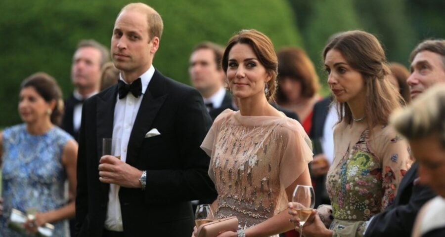 Príncipe William, Kate Middleton e Rose Hanbury, a suposta amante - Foto: Reprodução/Instagram @womansdayaus