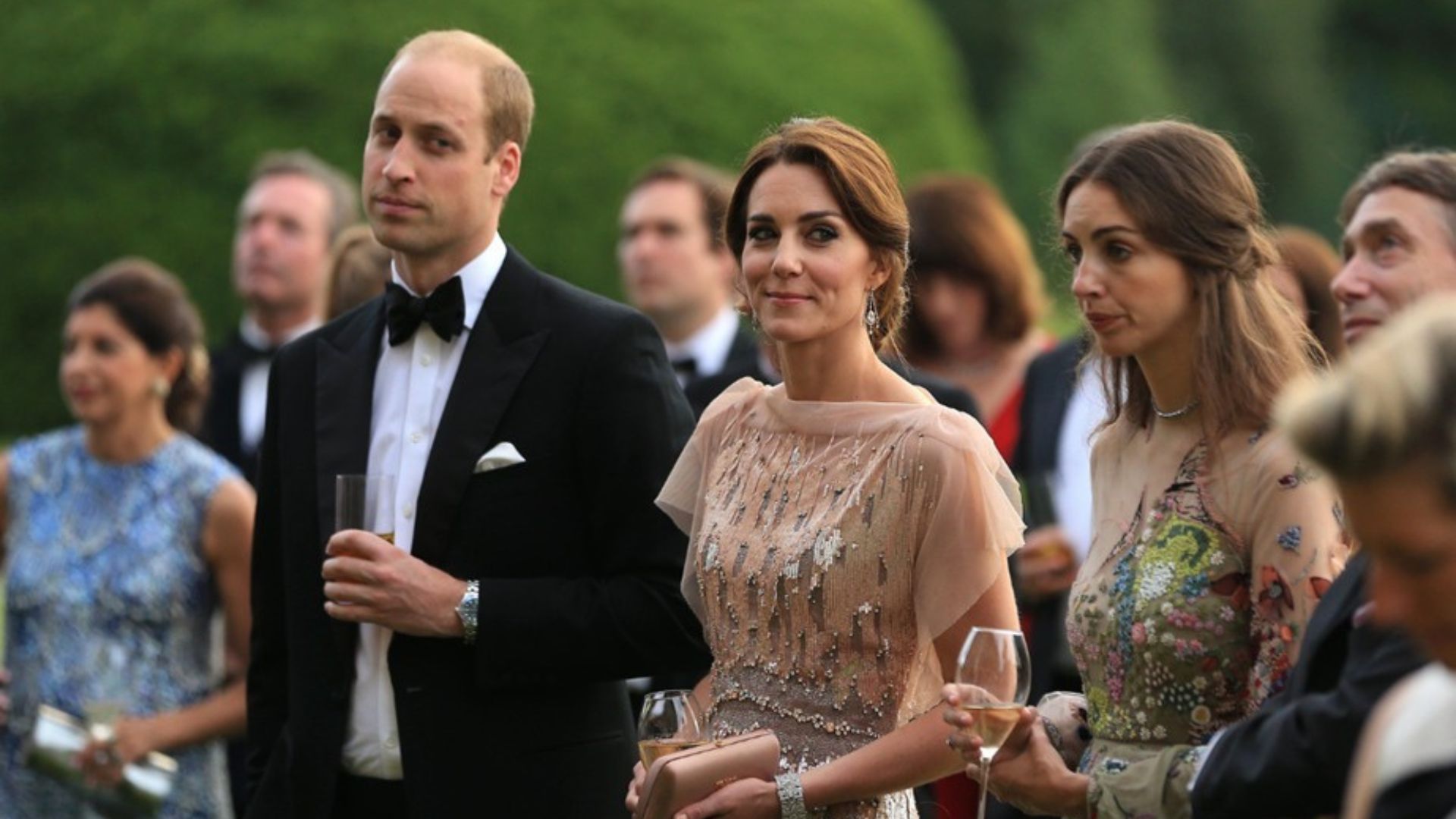 Príncipe William, Kate Middleton e Rose Hanbury, a suposta amante - Foto: Reprodução/Instagram @womansdayaus