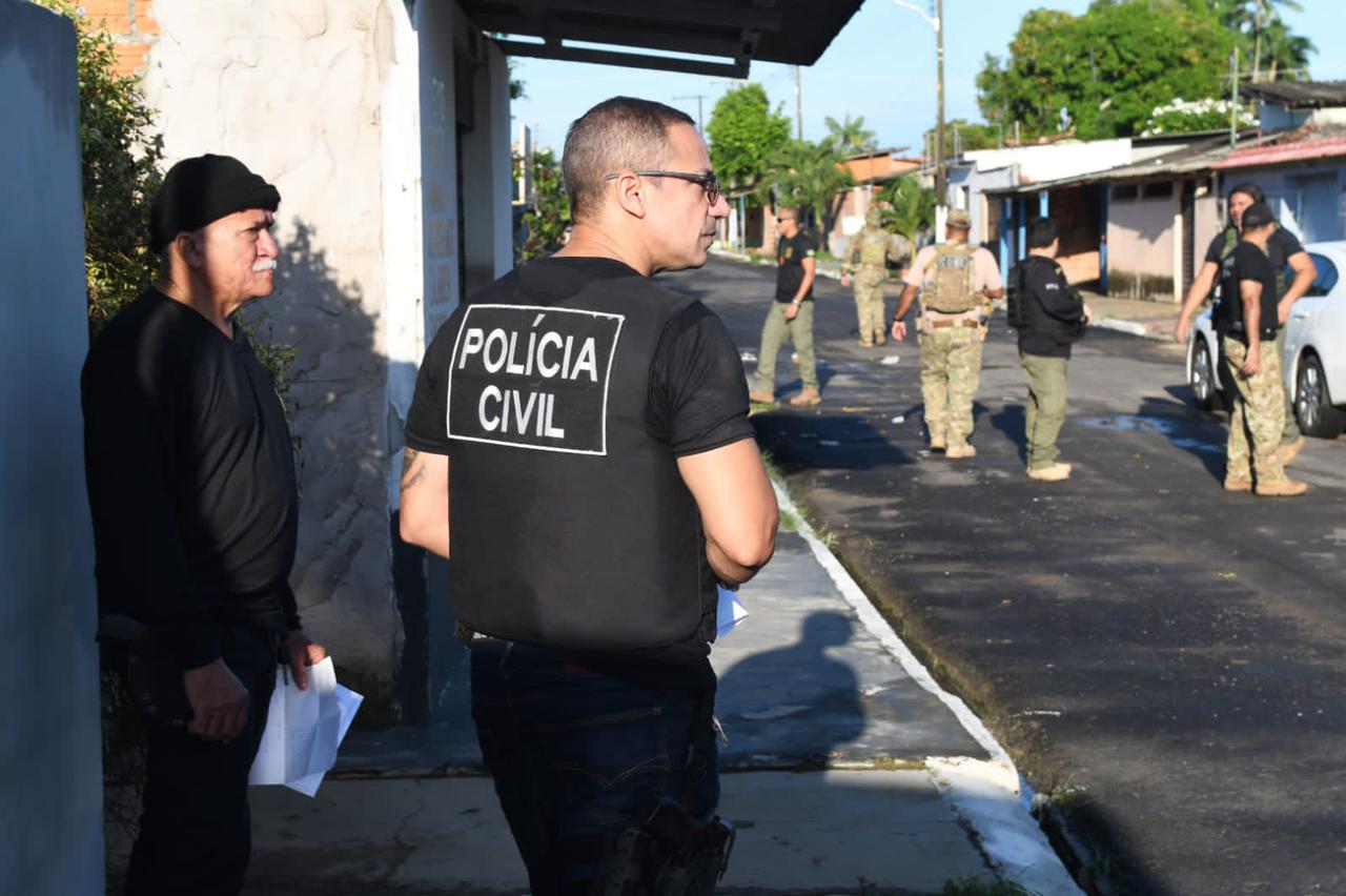 Prisão ocorreu no âmbito da Operação Ignavia - Foto: Erlon Rodrigues/PC-AM