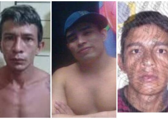 Procurados por praticarem crimes em Itapiranga, no interior do Amazonas - Foto: Divulgação/PC-AM