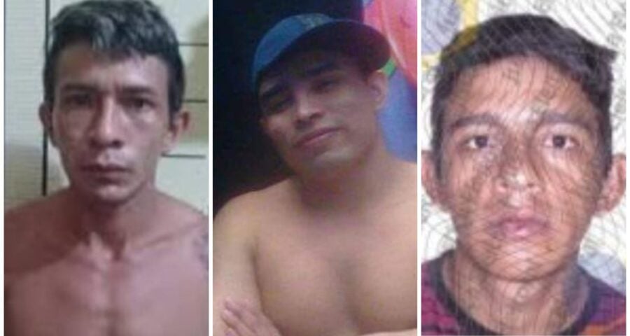 Procurados por praticarem crimes em Itapiranga, no interior do Amazonas - Foto: Divulgação/PC-AM