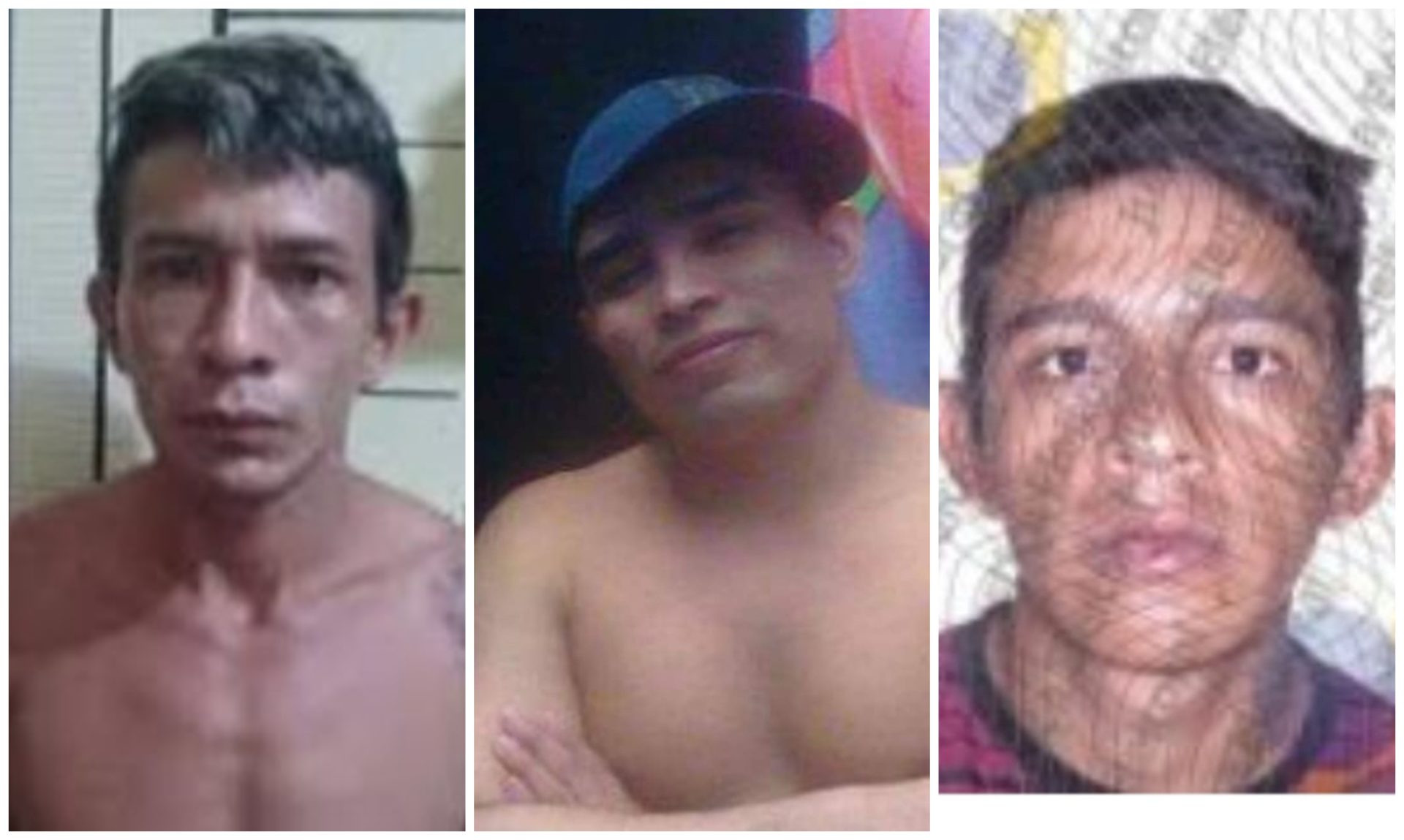 Procurados por praticarem crimes em Itapiranga, no interior do Amazonas - Foto: Divulgação/PC-AM