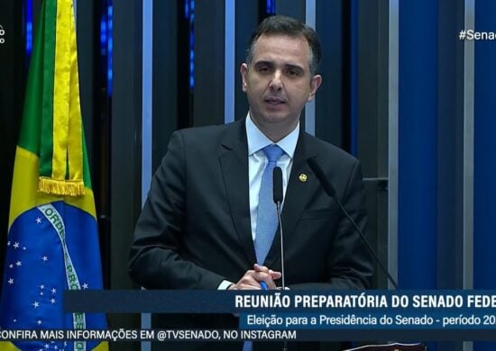 Rodrigo Pacheco durante votação no Senado - Foto: Reprodução/Youtube Senado