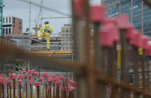 Dado sobre a construção civil é analisado pela FGV - Foto: Arquivo/Agência Brasil