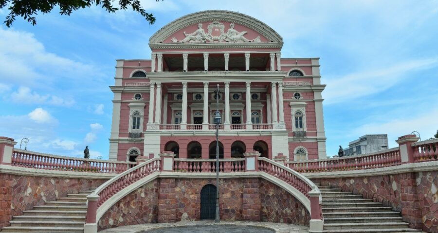 Velório do Amazonino Mendes será no Teatro Amazonas - Foto: Divulgação/Michel Dantas/