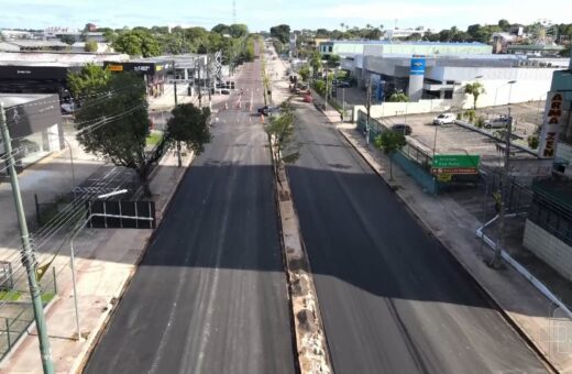 Fluxo de trânsito é liberado após fim de obras na Av. Djalma Batista