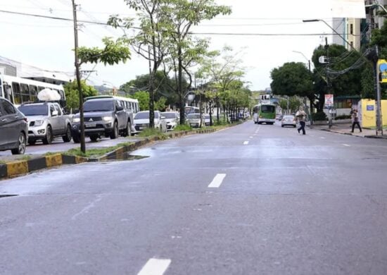 Avenida Djalma Batista, em Manaus, terá trecho interditado para obras - Foto: Márcio Melo Seminf/Semcom