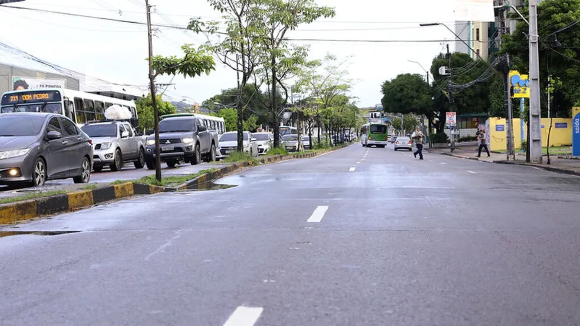 Avenida Djalma Batista, em Manaus, terá trecho interditado para obras - Foto: Márcio Melo Seminf/Semcom