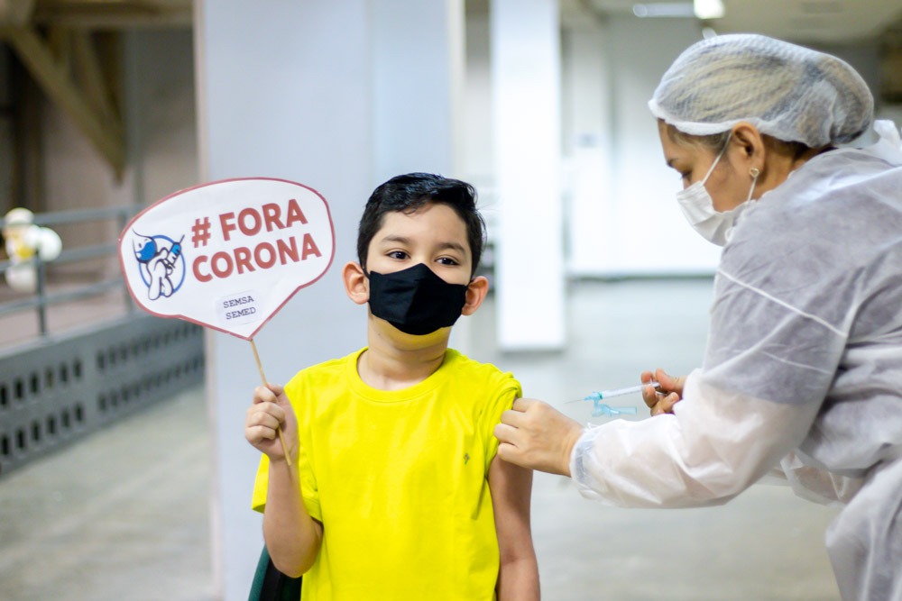 Vacinação contra Covid-19 será ofertada em nove unidades de ensino - Foto: Divulgação/Semsa