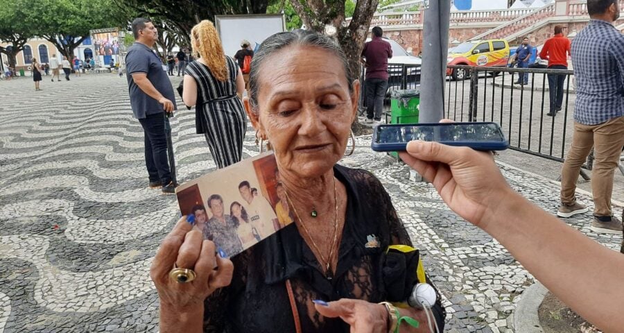 Adeus Amazonino: Maria Madalena Silva, de 69 anos – Foto: John Brito/Portal Norte