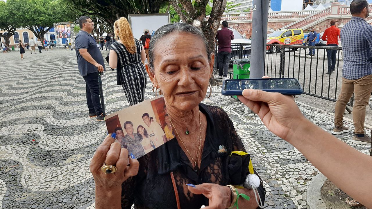 Adeus Amazonino: Maria Madalena Silva, de 69 anos – Foto: John Brito/Portal Norte