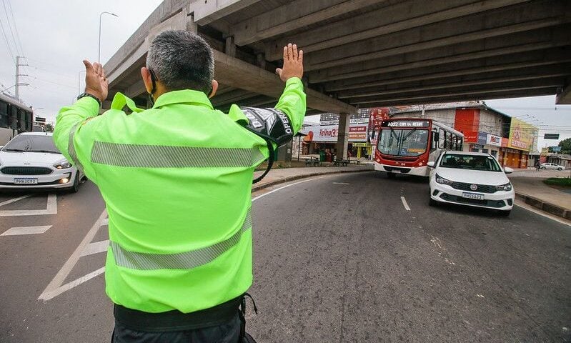 Interdição parcial no viaduto do Manoa será até dia 15 de fevereiro - Foto: Divulgação/IMMU