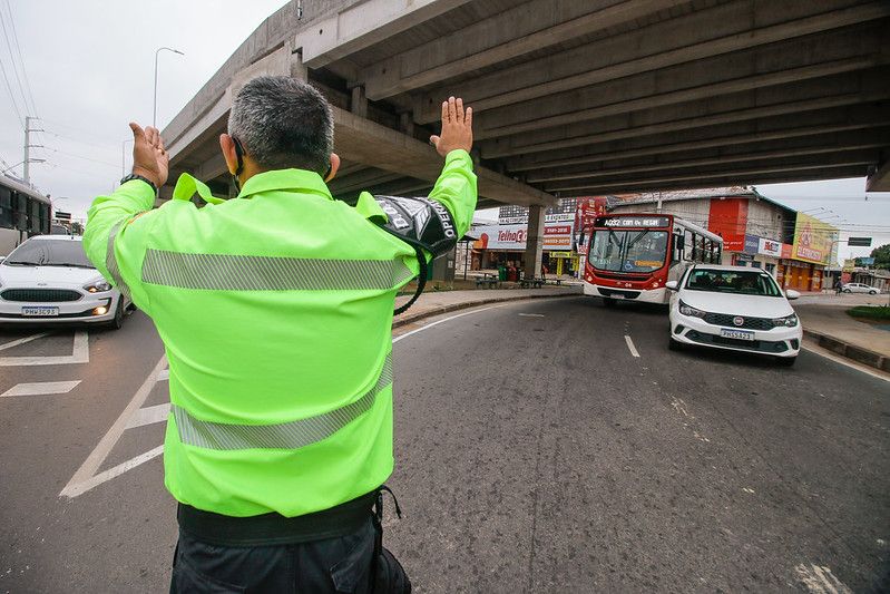 Interdição parcial no viaduto do Manoa será até dia 15 de fevereiro - Foto: Divulgação/IMMU