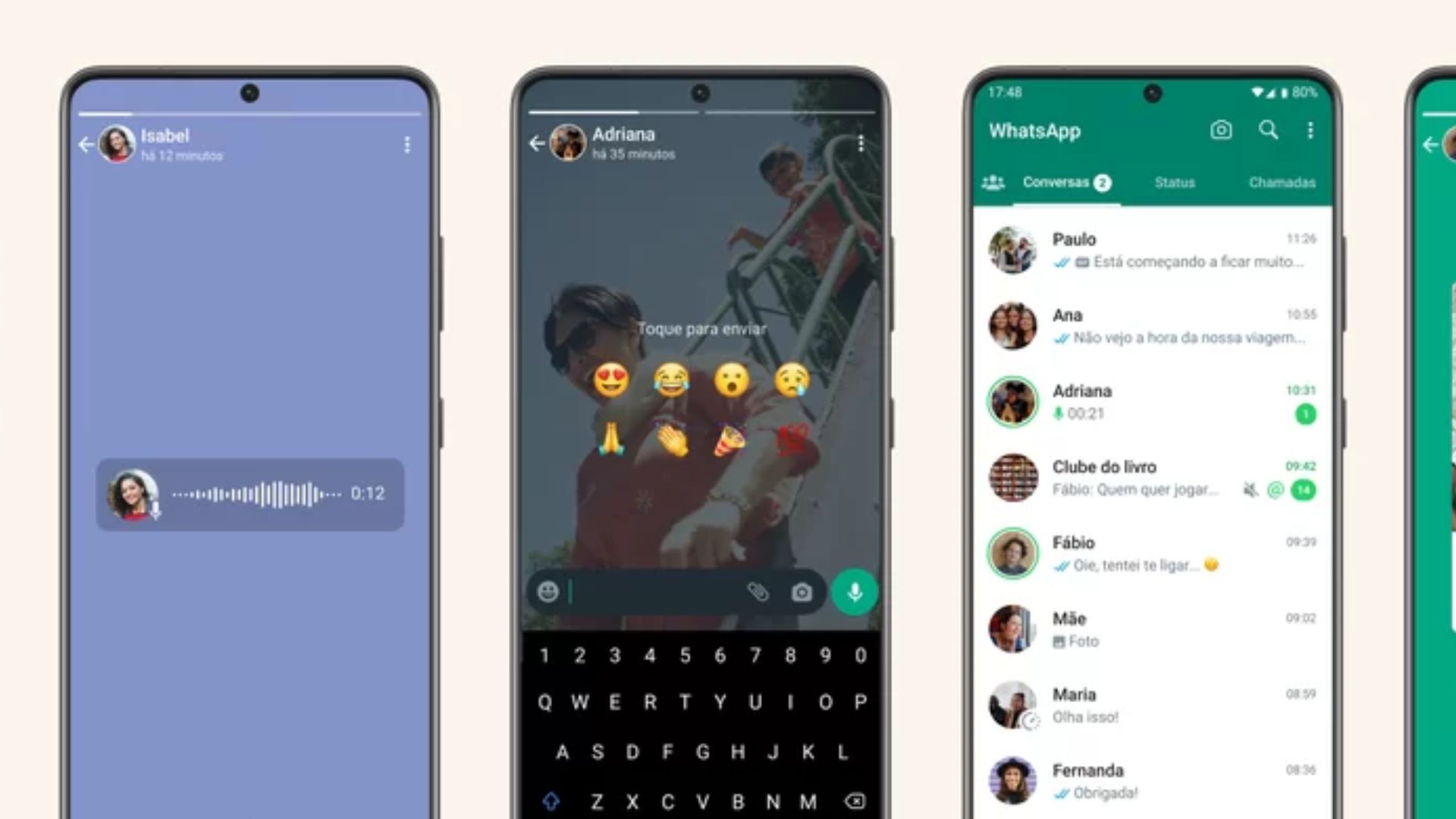 WhatsApp lança 'Melhores Amigos' no status e outras novidades; confira