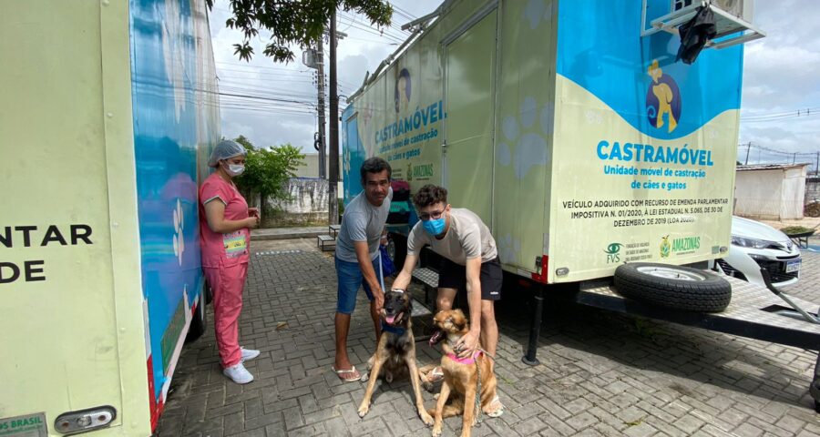 Atendimentos no Castramóvel em Manaus - Foto: Divulgação/Sema