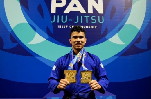 Steffano Cardoso, de 16 anos, é campeão brasileiro e mundial de jiu-jitsu - Foto: Divulgação/FAAR