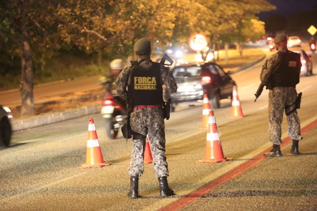 Força Nacional realiza operações contra ataques de facções criminosas na cidade de Natal- Foto: Canindé Soares/Futura Press/Estadão Conteúdo