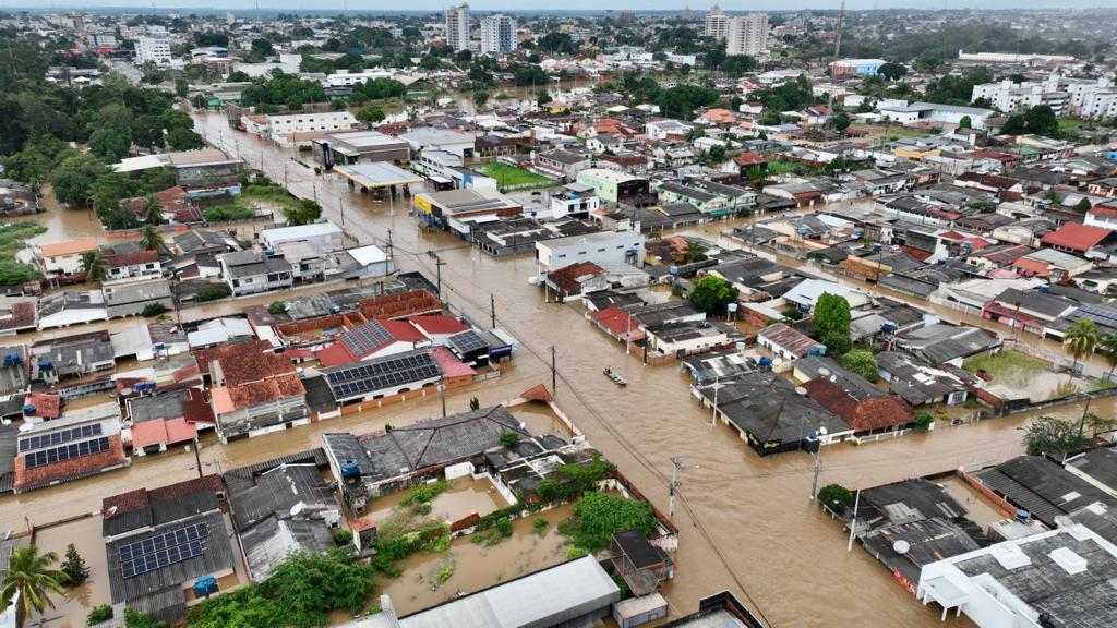 Governo federal reconheceu situação de emergência em Rio Branco após enxurrada que prejudicou 32 mil pessoas - Foto: Pedro Devani/Secom