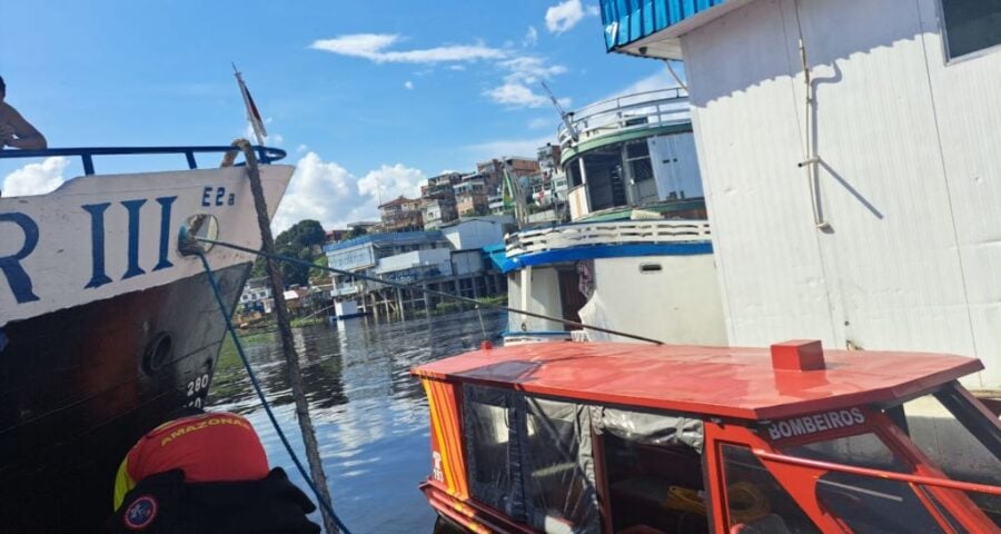 Homem morre afogado na tarde deste domingo (19) - Foto: Divulgação/Corpo de Bombeiros