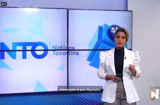 Jornal Notícias Tocantins é apresentado por Mariana Ferreira - Foto: Reprodução/TV Norte Tocantins