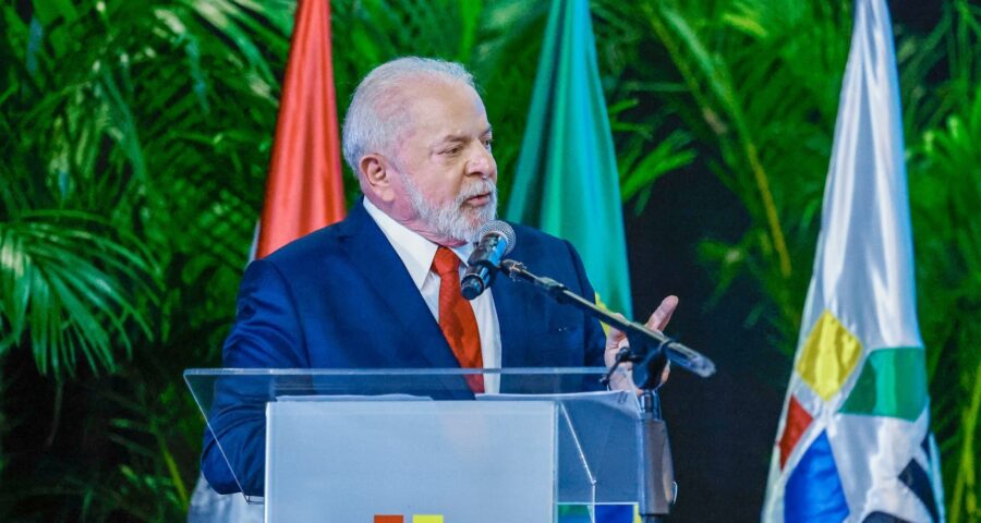 Pesquisa Ipetec Presidente Lula durante discurso no Brasil - Foto: Ricardo Stuckert/PR