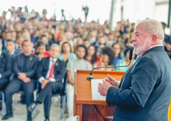 Lula durante Discurso no Palácio do Planalto, em Brasília no DF - Foto: Ricardo Stuckert/PR