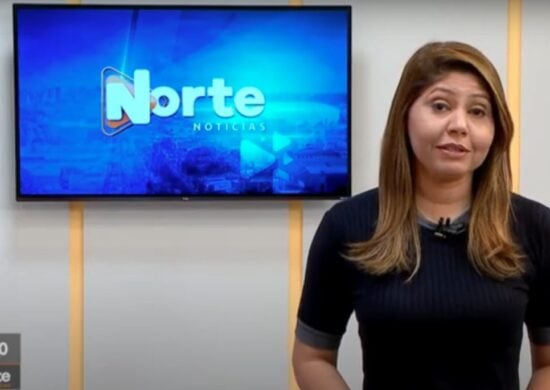 O Norte Notícias é apresentado por Mariana Rocha – Foto: Reprodução/TV Norte Amazonas