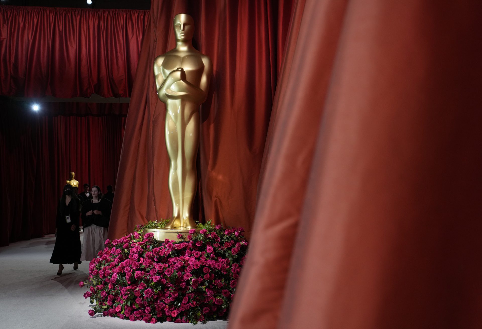 Principal premiação do cinema tem tapete em tom champanhe neste ano - Foto: John Locher/Associated Press/Estadão Conteúdo