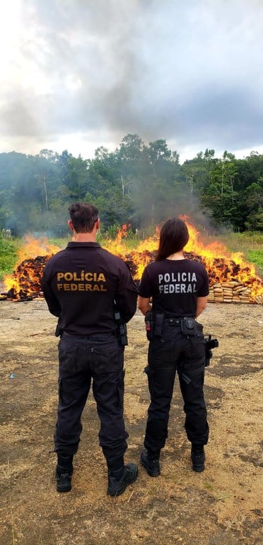 Polícia Federal apreendeu mais de 2 toneladas de drogas no Amazonas - Foto: Divulgação/PF