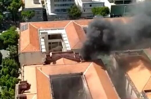 Princípio de incêndio em belo horizonte