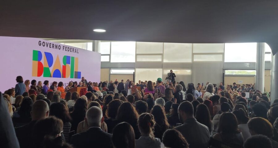 Dia da Mulher: Salão Nobre do Palácio do Planalto ficou lotado durante cerimônia - Foto: Fernanda Bastos/Portal Norte